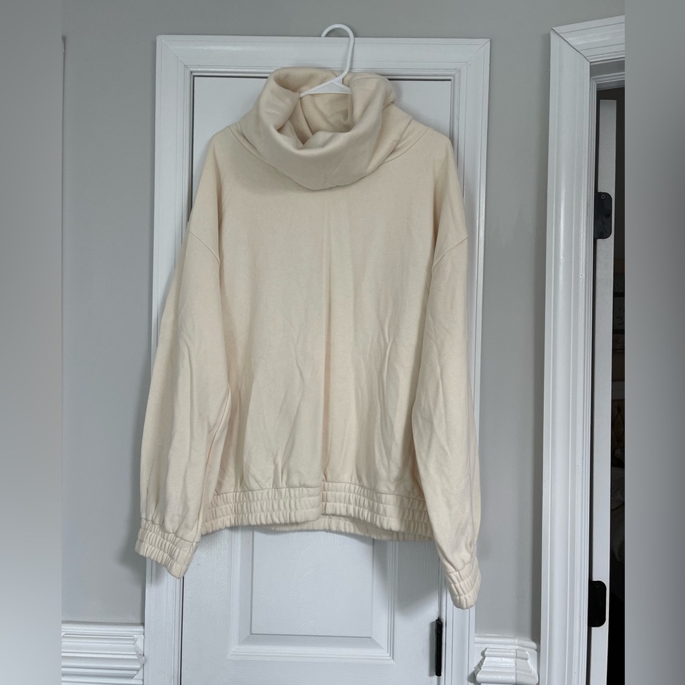 JLUXLABEL Cream Sweatshirt. Size Medium. Never worn